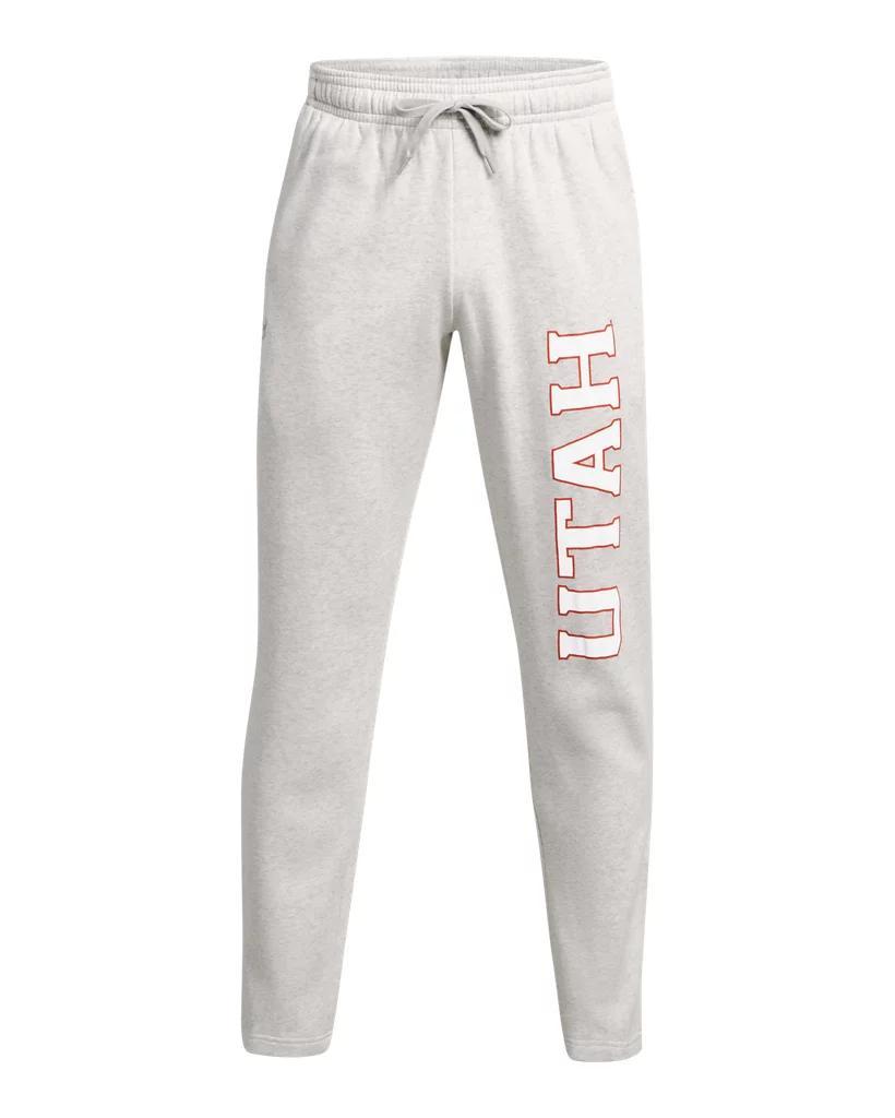 Men's UA Rival Fleece Collegiate Open Bottom Pants Product Image