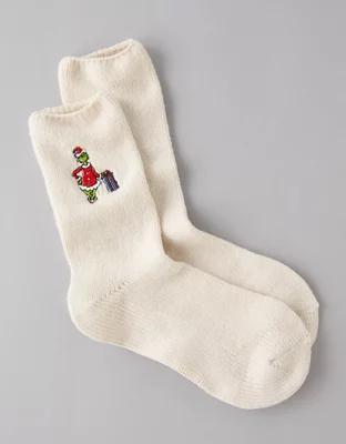 AE Grinch Holiday Crew Socks Product Image