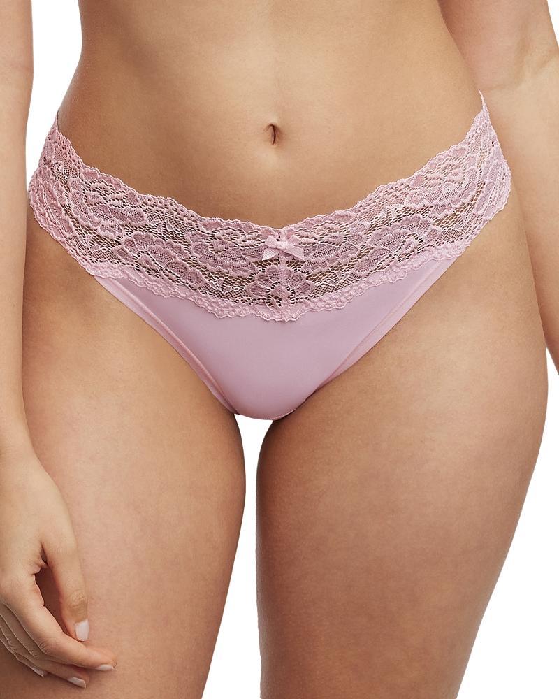 Skarlett Blue Goddess Lace Trim Thong Product Image