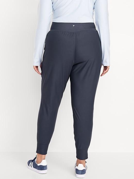 High-Waisted PowerSoft Rib 7/8 Joggers Product Image