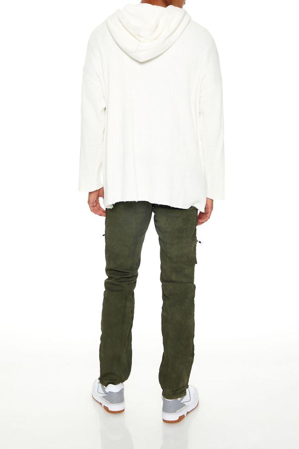 Slim-Fit Mid-Rise Cargo Jeans | Forever 21 Product Image