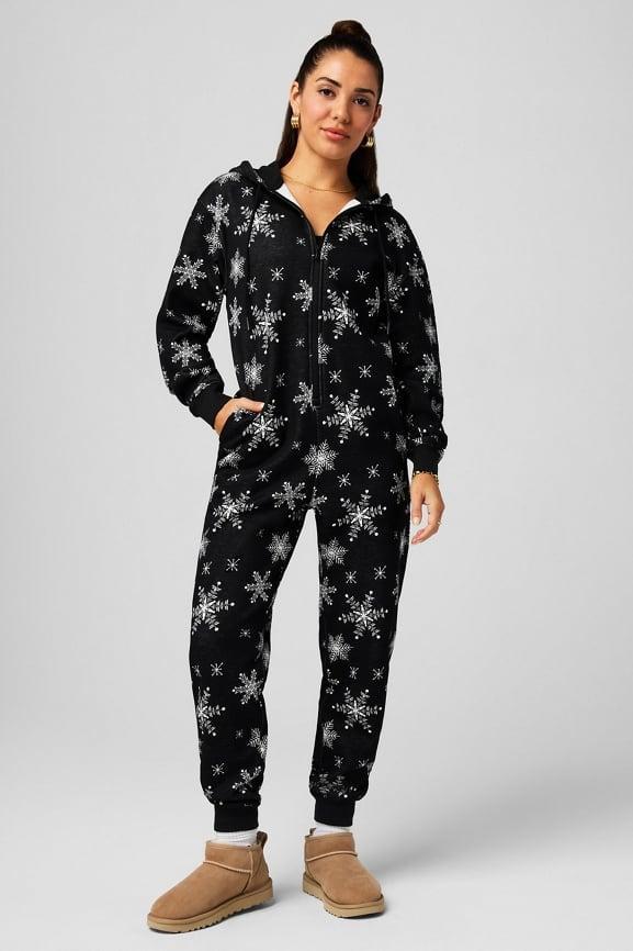 Cozy Fleece Hooded Onesie Product Image