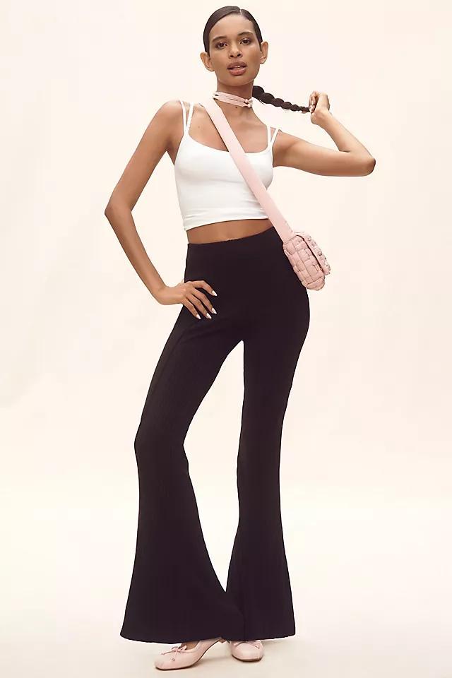 Maeve Ribbed Flare Leggings product image