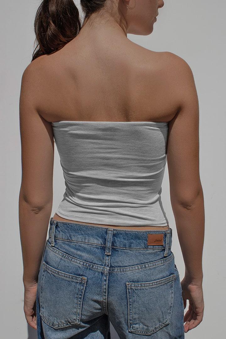 Bandeau top with bow Product Image