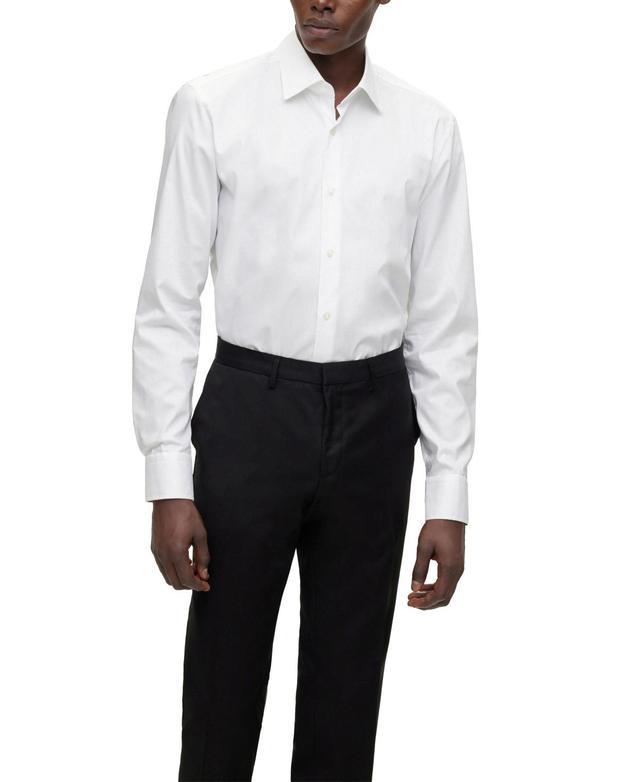 Boss by Hugo Boss Mens Easy-Iron Slim-Fit Dress Shirt Product Image