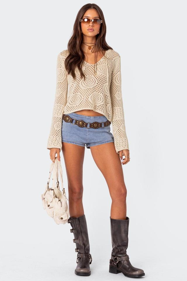 Kinley Crochet Top Product Image