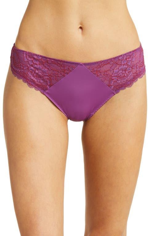 Skarlett Blue Minx Lace Front Thong Product Image