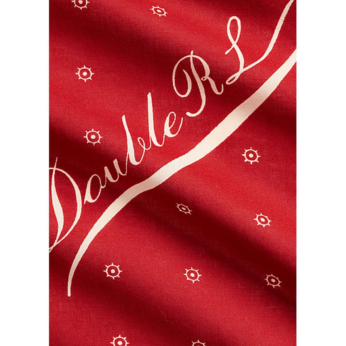 Logo Cotton Bandanna Turkey Red Cream Product Image