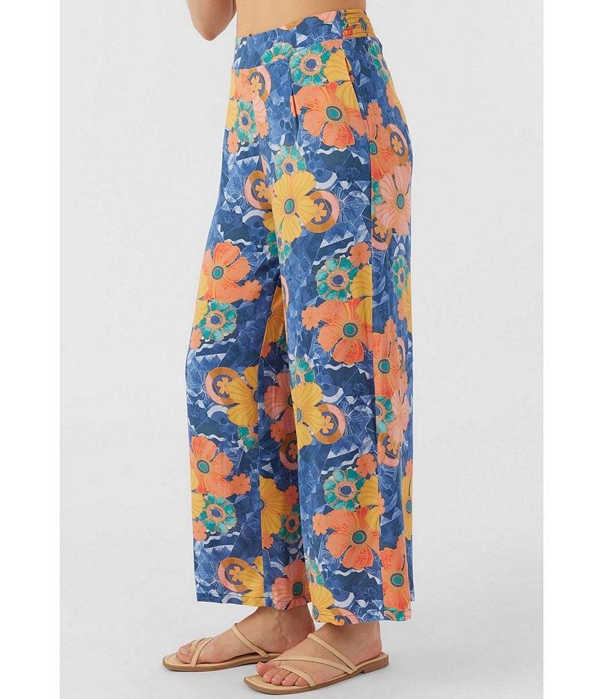 O'Neill Farrah High Rise Floral Printed Palazzo Pants Product Image