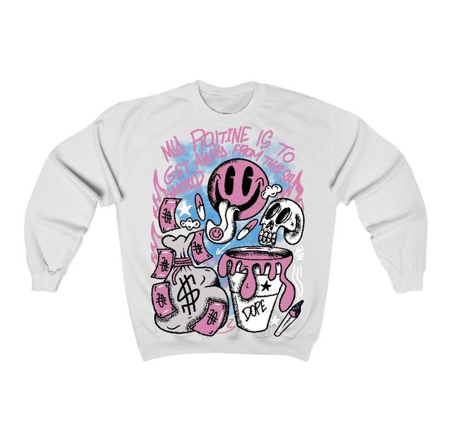 Orchid 4s Flontae Sweatshirt Stay Out Graphic Product Image