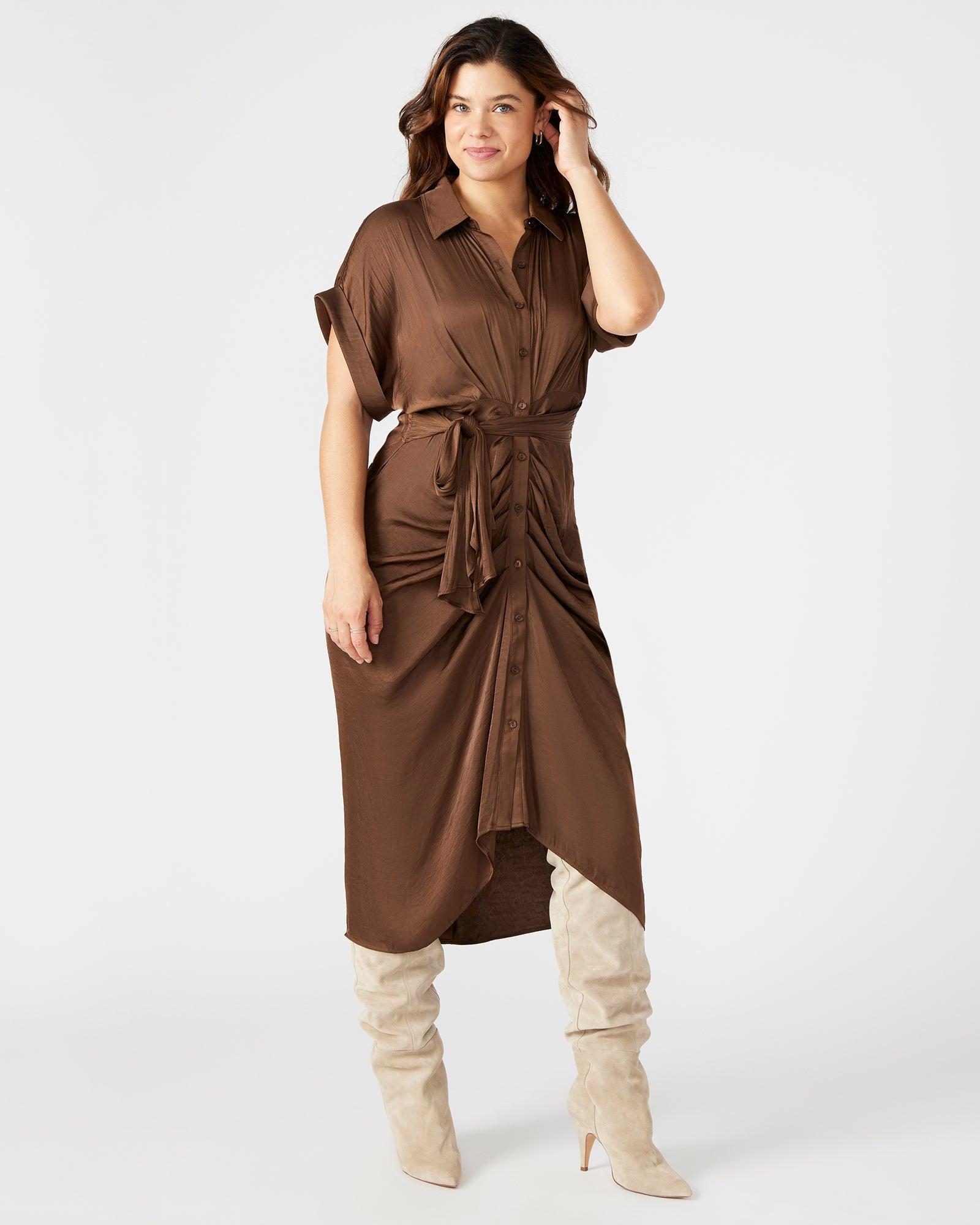 TORI DRESS CHOCOLATE Female Product Image