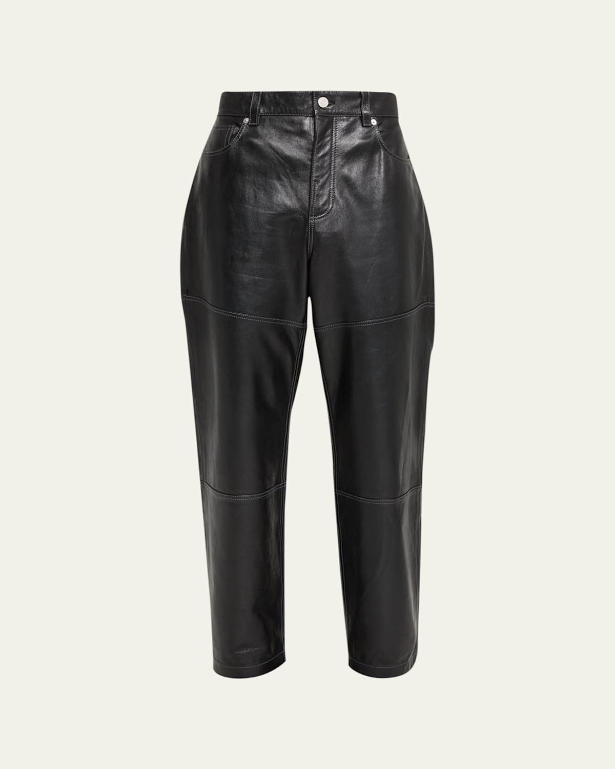 Mens Leather Pants Product Image