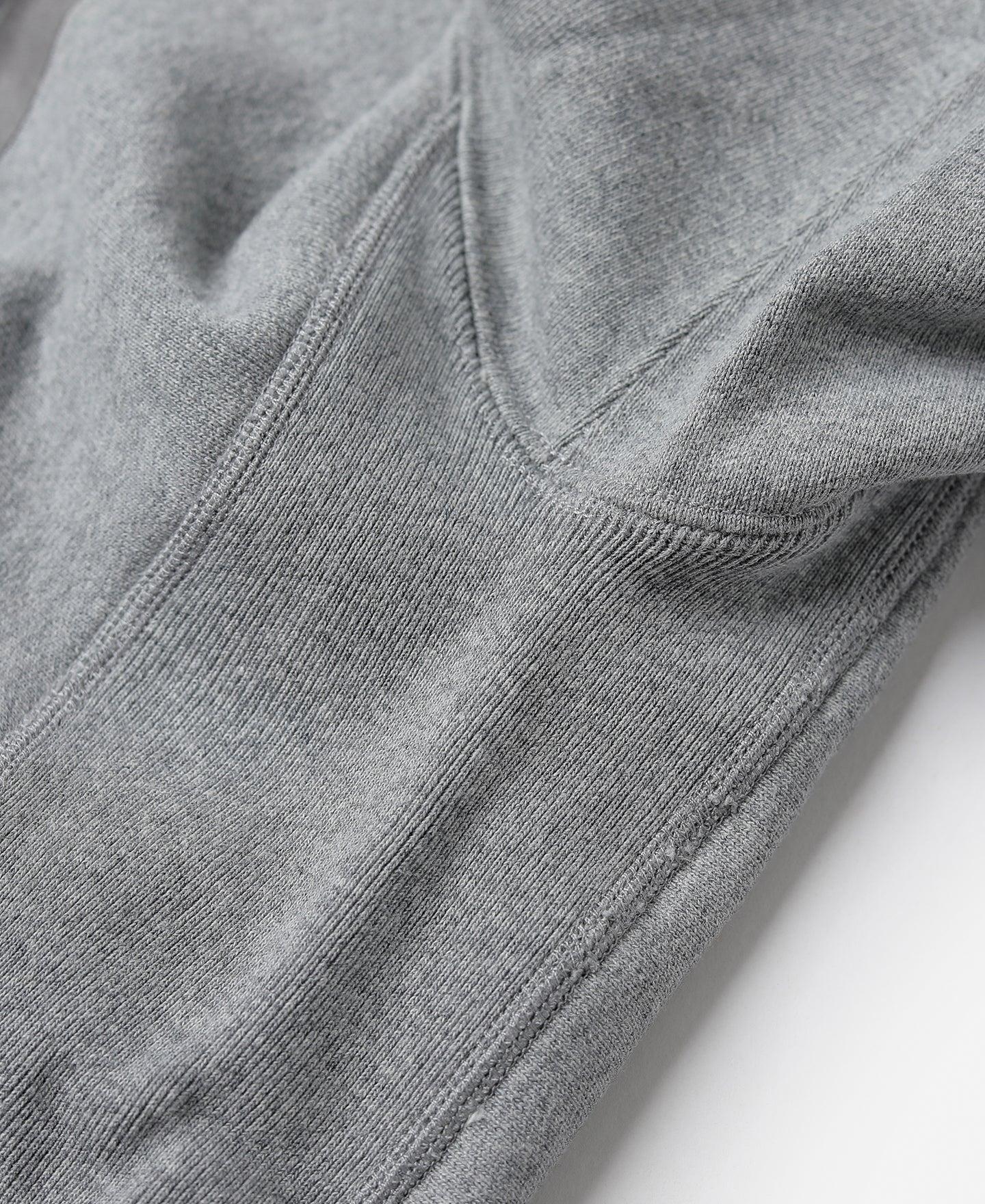 1970s USAFA 18 oz Reverse Weave Hoodie - Gray Product Image