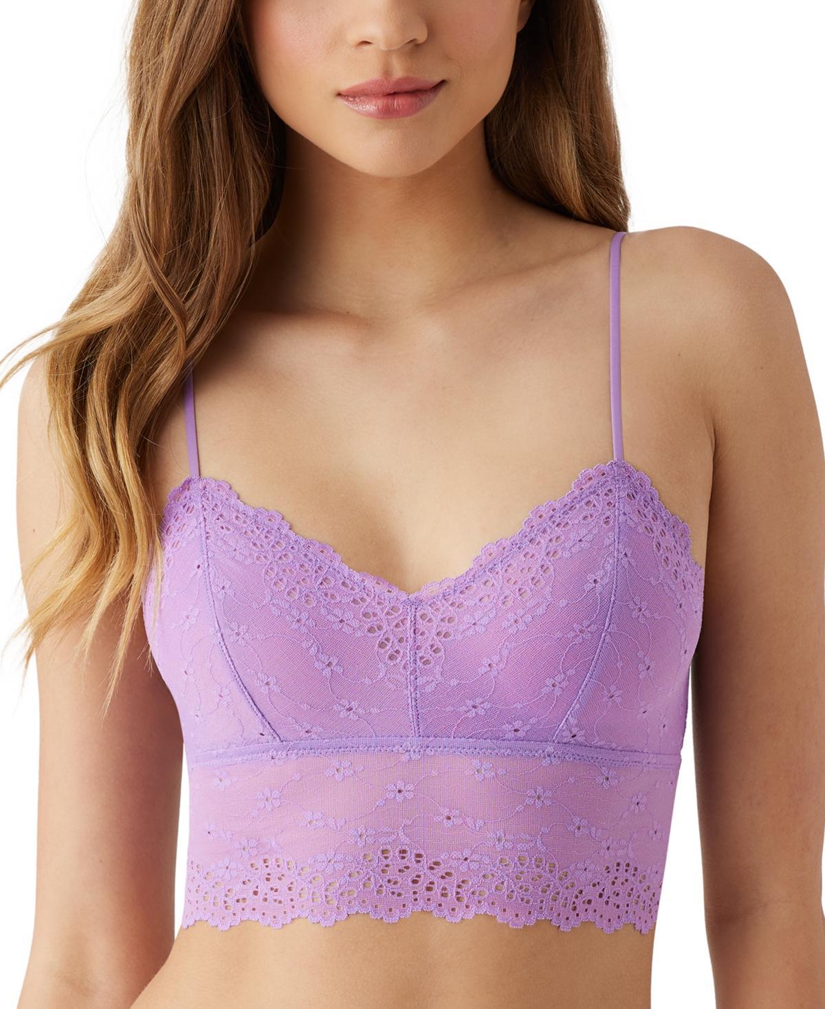 b.tempt'd by Wacoal Inspired Eyelet Bralette 910219 (Pale Iris) Women's Lingerie Product Image