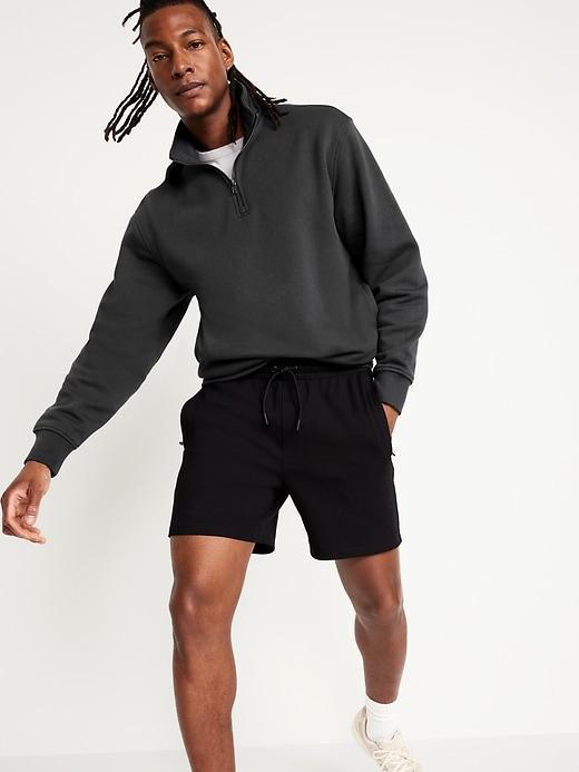 Oversized Fleece Quarter Zip Product Image