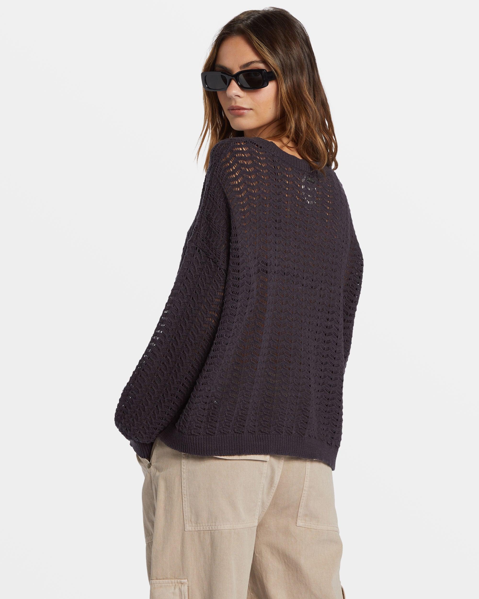 Sunlit Pullover Sweater - Black Sands Female Product Image