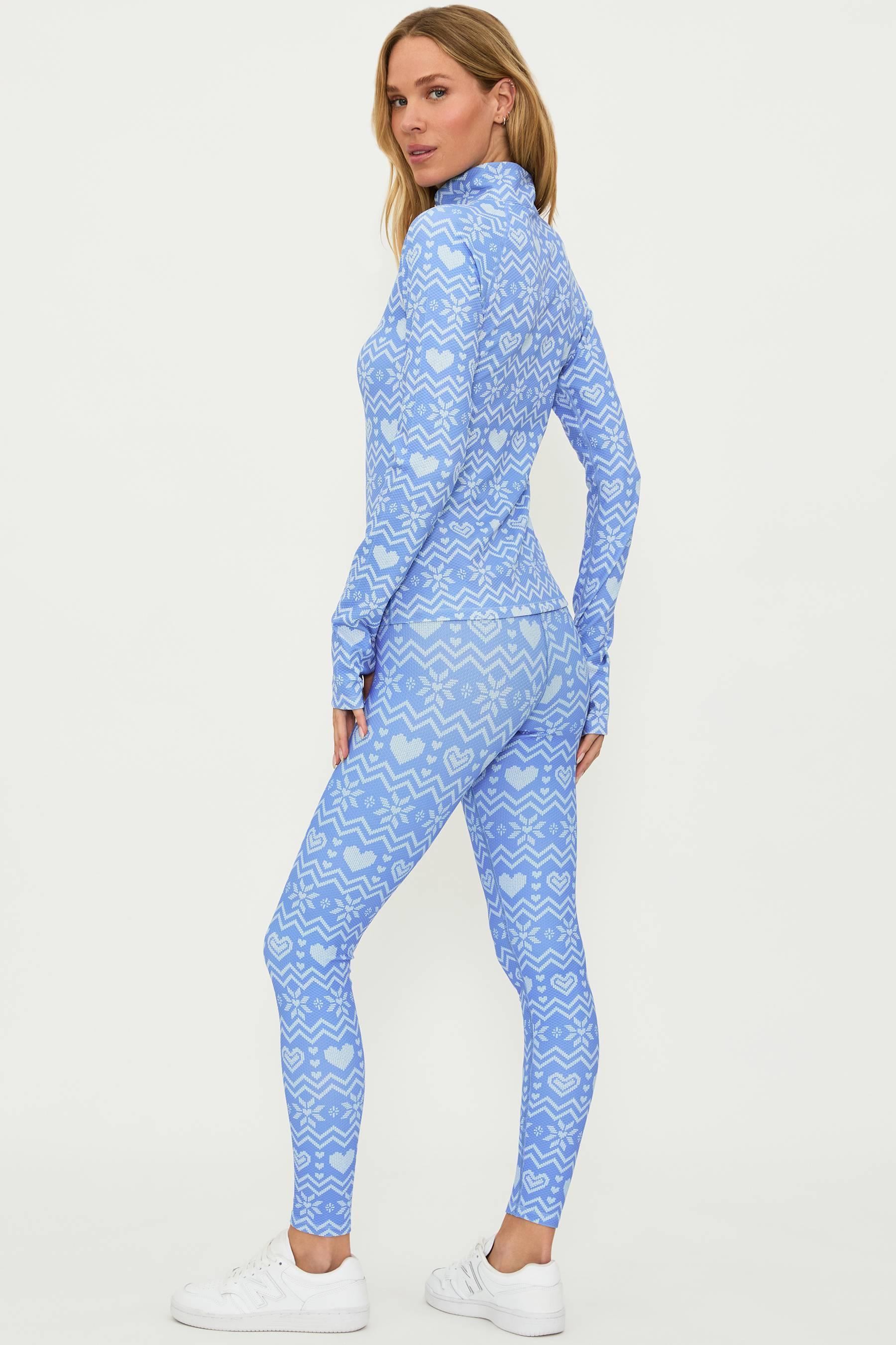 Piper Legging Alps Fairisle Waffle Product Image