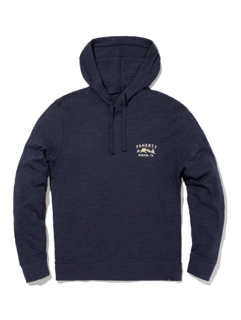 Austin Slub Hoodie - Blue Nights Product Image