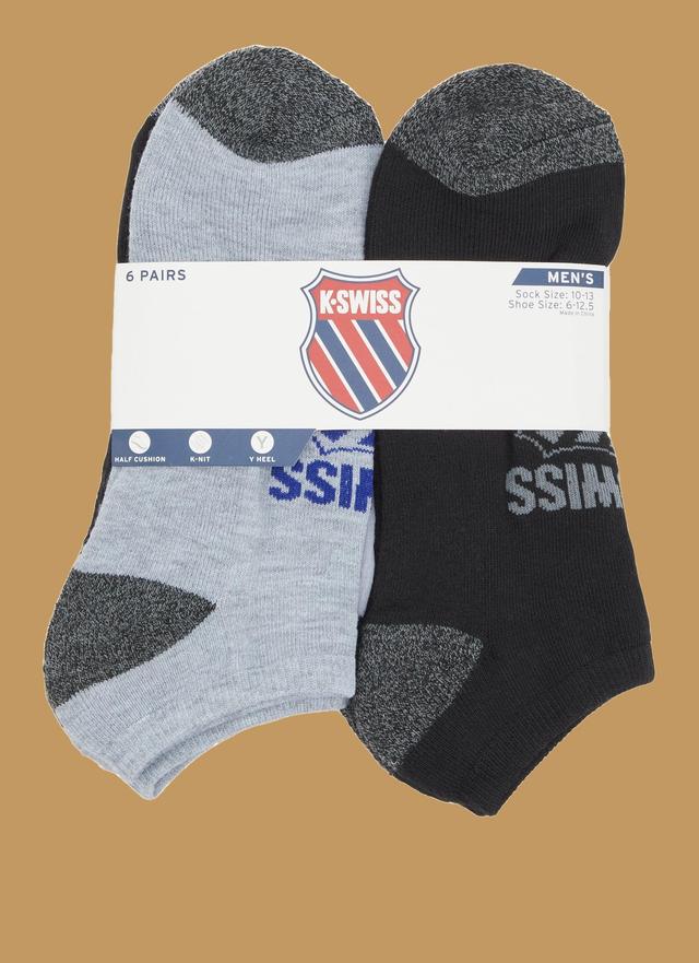 Mens K-Swiss 6 Pack Socks Male Product Image