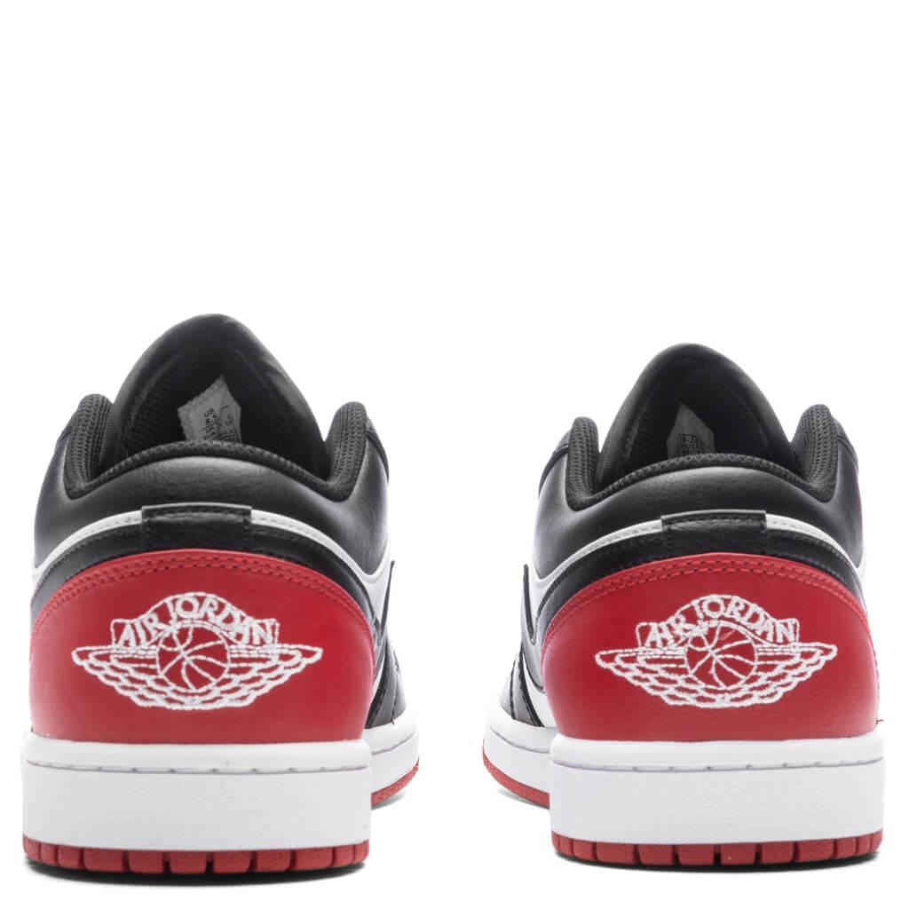 Air Jordan 1 Low - White/Black/Varsity Red Male Product Image