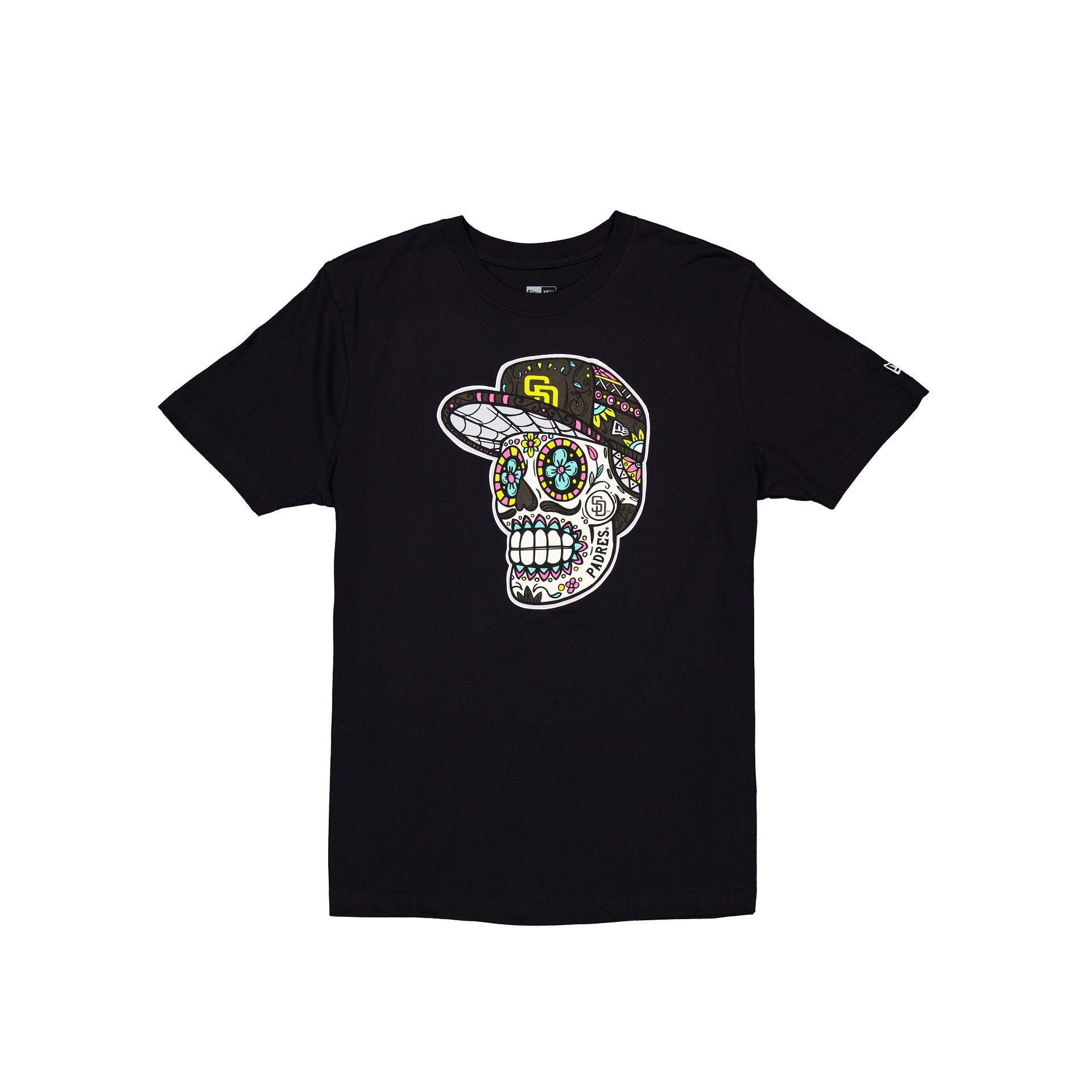 San Diego Padres Sugar Skull T-Shirt Male Product Image