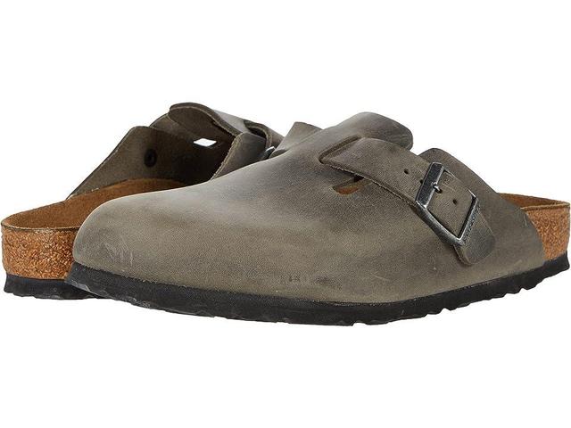 Birkenstock Boston Soft Footbed Clogs Iron 45 Product Image