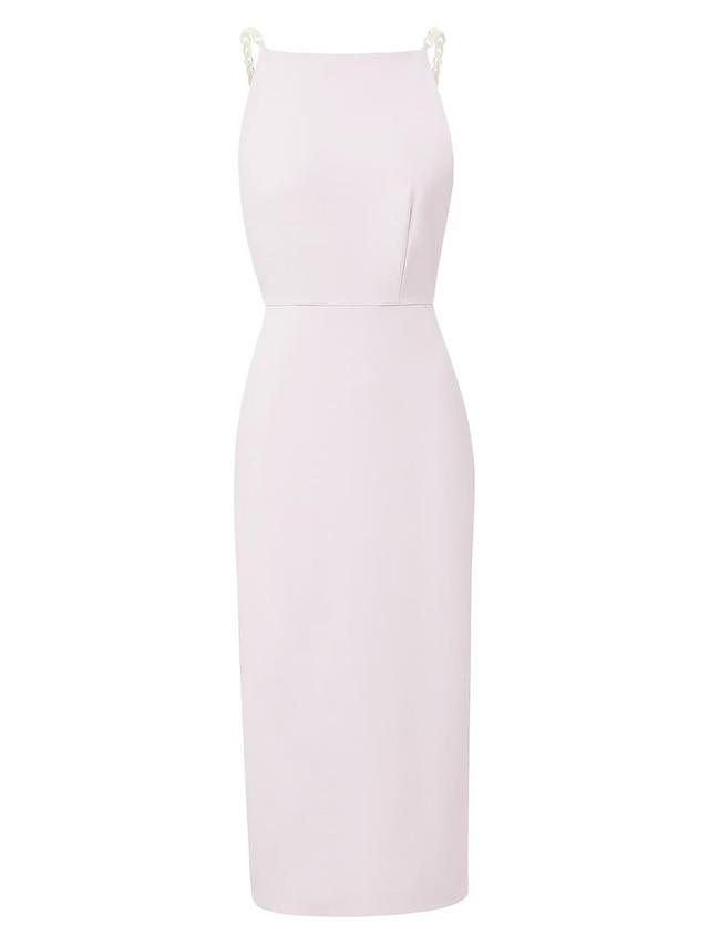 Womens Reese Square-Neck Sleeveless Midi-Dress Product Image