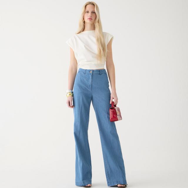 Carolina flare chambray pant Product Image