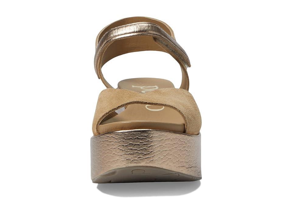 Pedro Garcia Nirvana (Rope Castoro/Rose Gold) Women's Wedge Shoes Product Image