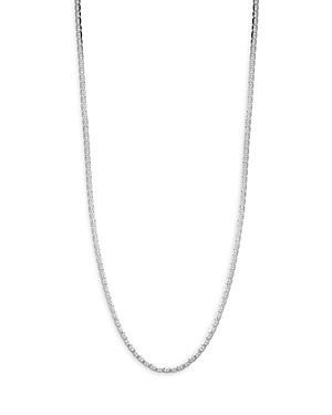 Milanesi And Co Sterling Silver 4mm Mariner Link Chain Necklace, 20 Product Image