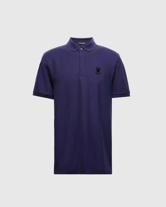 Mens Branson Pique Polo 419 EVENING BLUE / XS Product Image