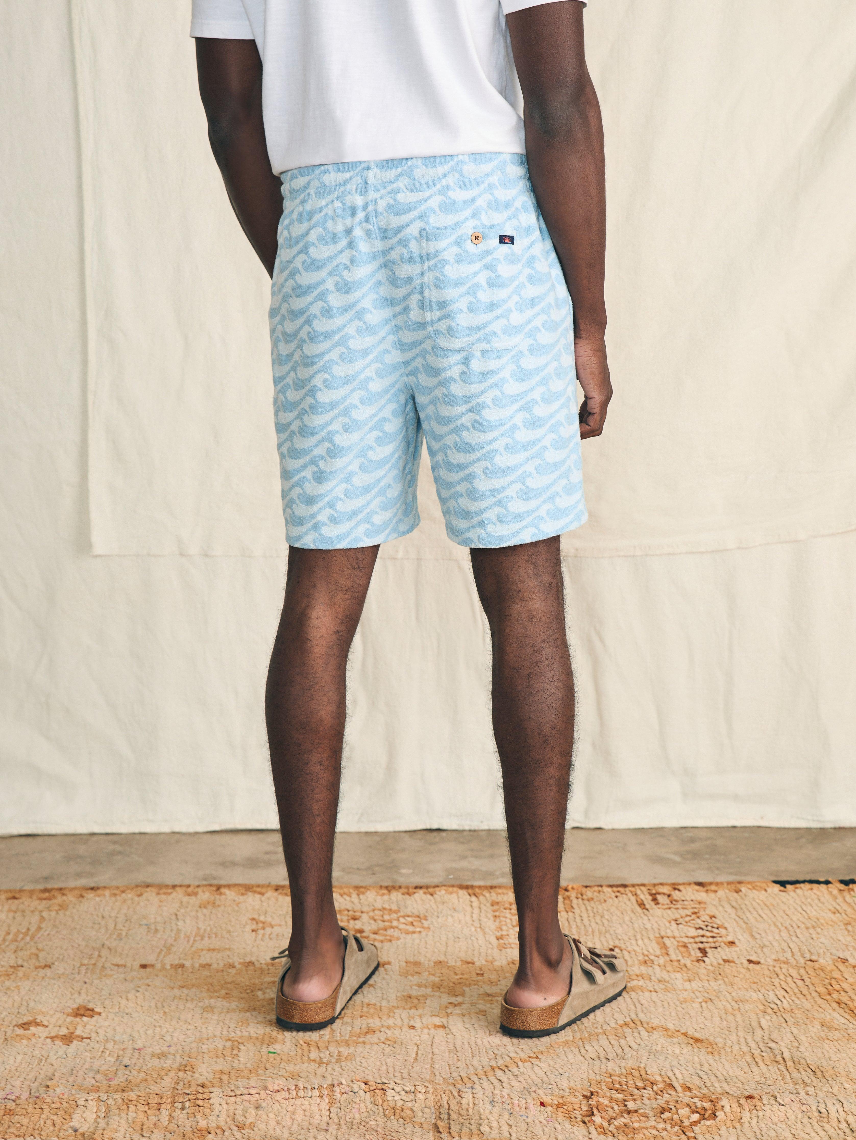 Cabana Towel Terry Sweatshort - Endless Peaks Male Product Image