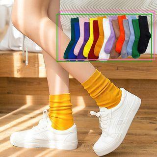 Plain Cotton Socks Product Image