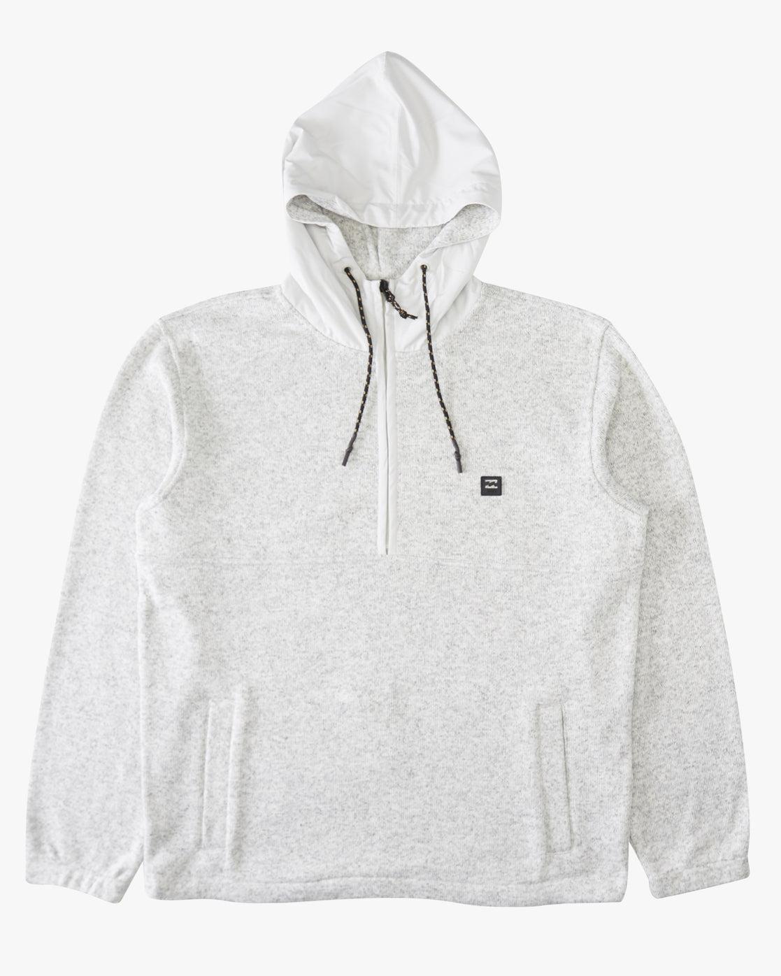 A/Div Boundary Hooded Half-Zip Pullover - Grey Heather Male Product Image