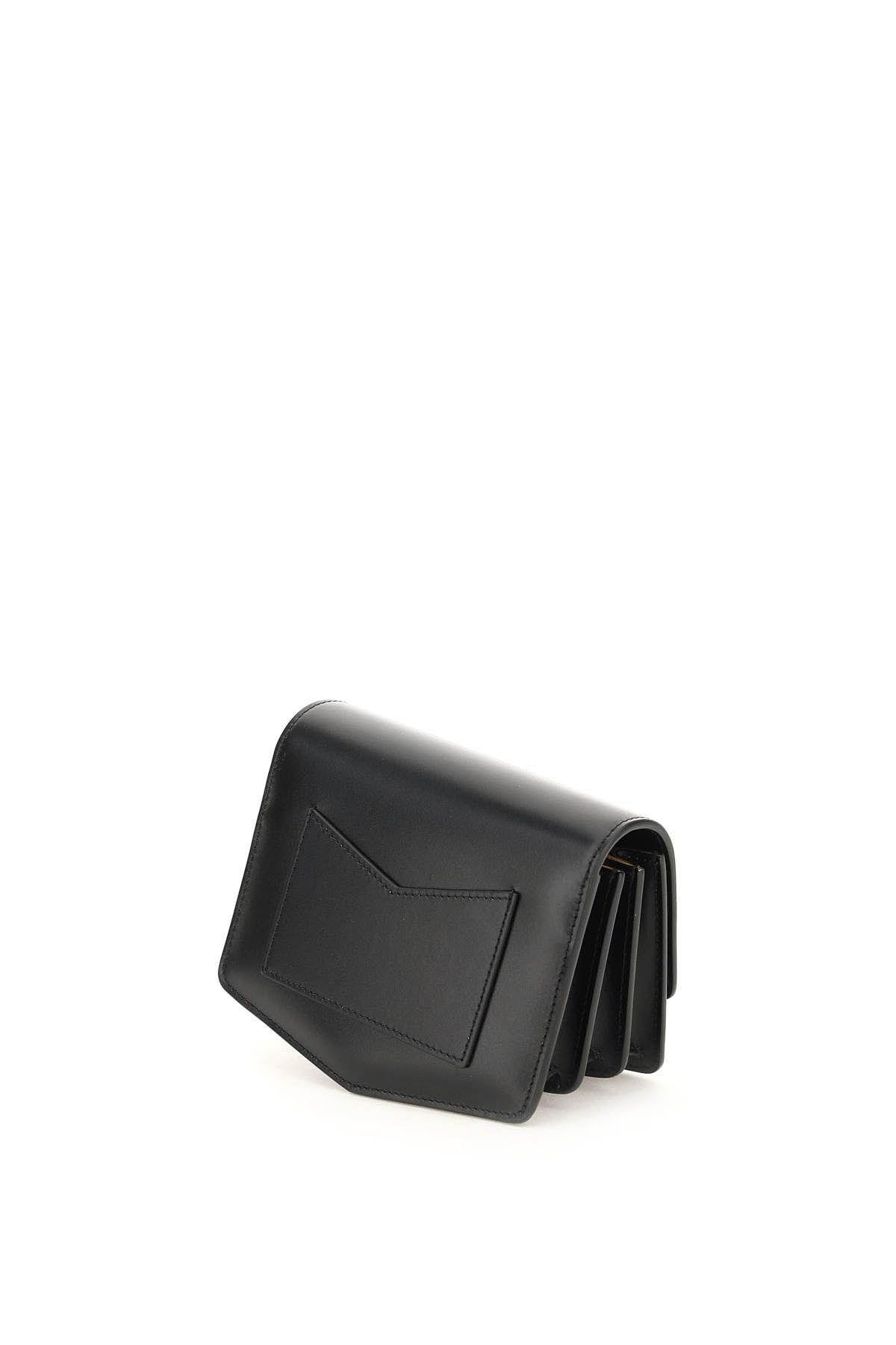 ALAÏA Small 'le Papa' Leather Bag In Black Product Image