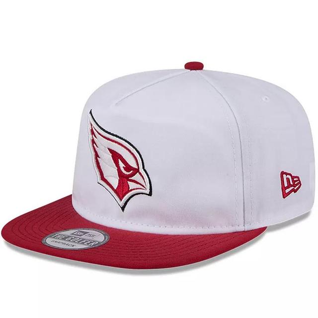 New Era Mens White Arizona Cardinals 2024 Nfl Training Camp Golfer Snapback Hat - White, Cardinal Product Image