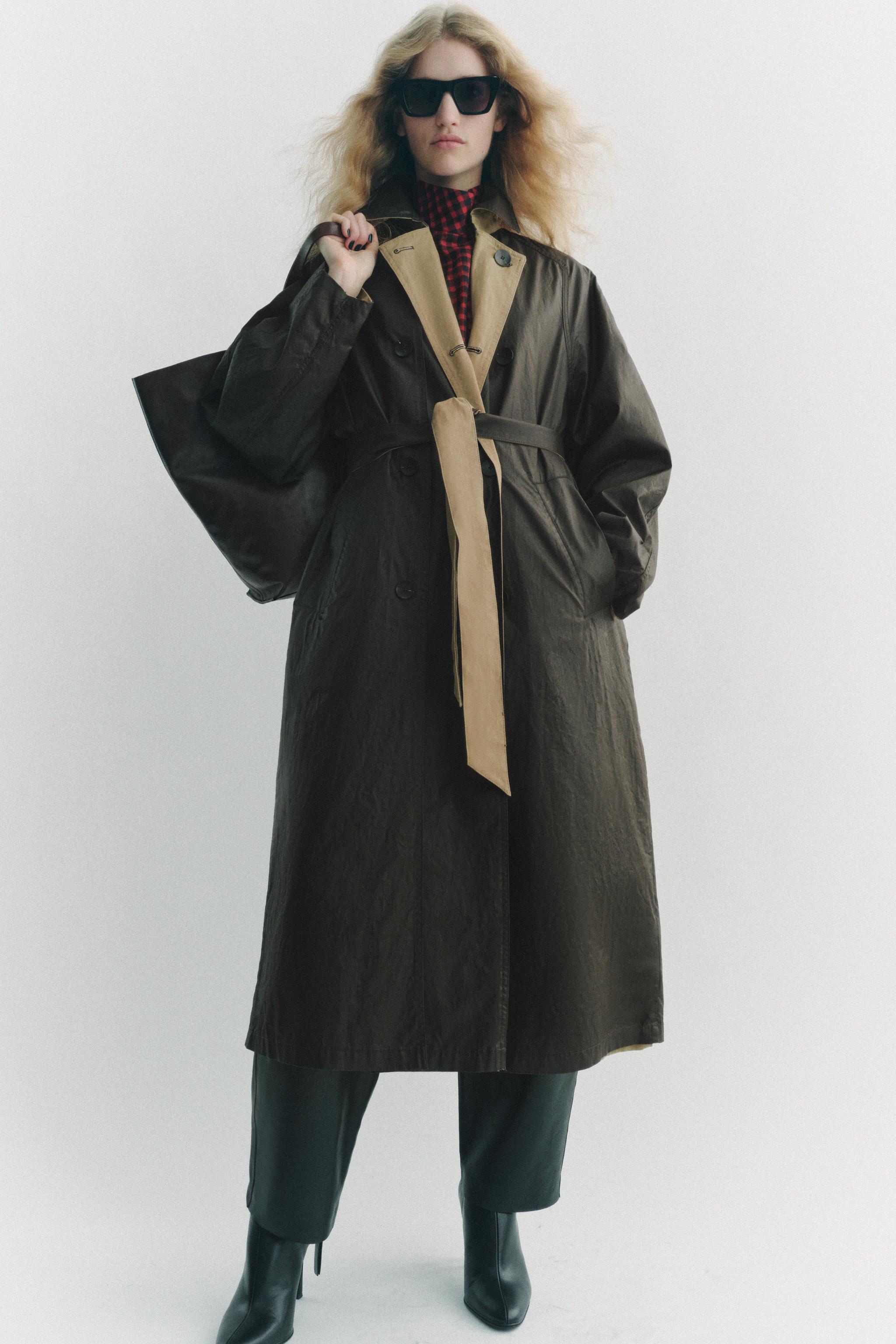 REVERSIBLE TRENCH COAT ZW COLLECTION Product Image