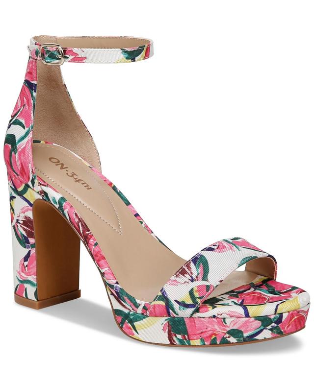 On 34th Womens Rannda Platform Dress Sandals, Created for Macys Product Image