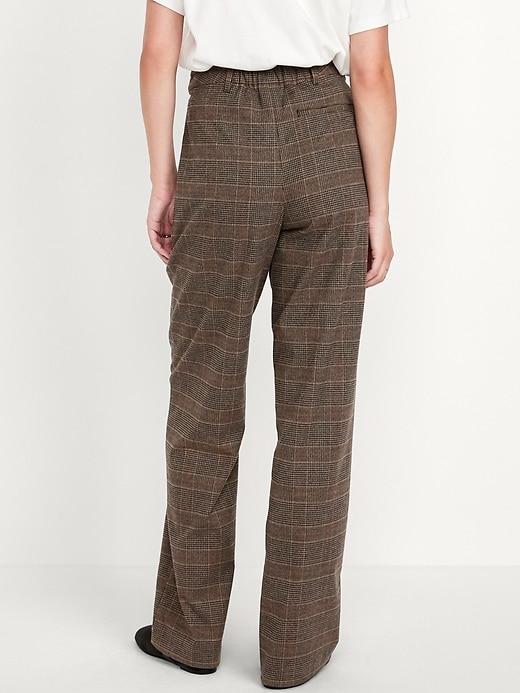 Extra High-Waisted Taylor Wide-Leg Trouser Pants Product Image