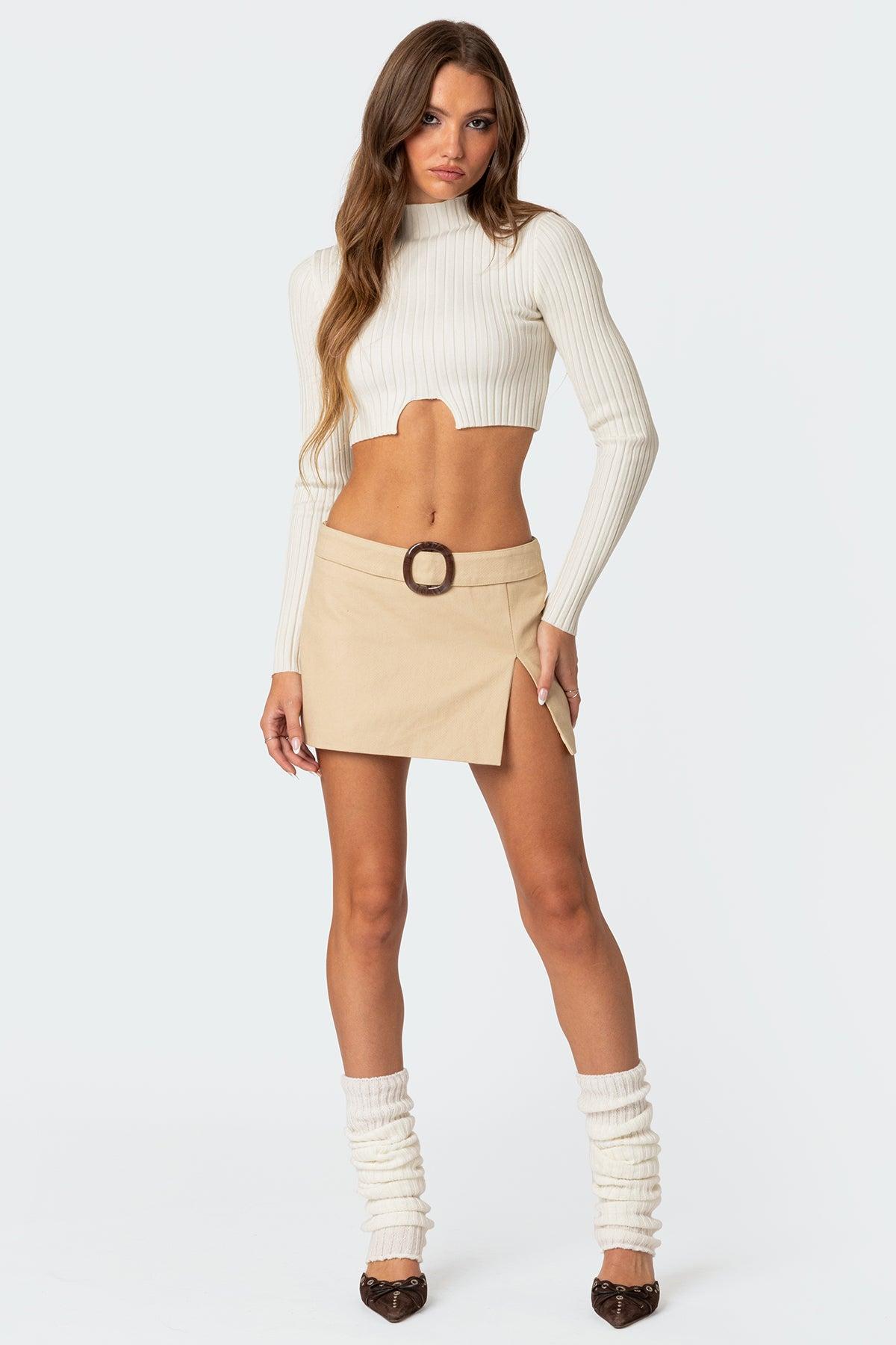 Ryder Belted Mini Skirt Product Image