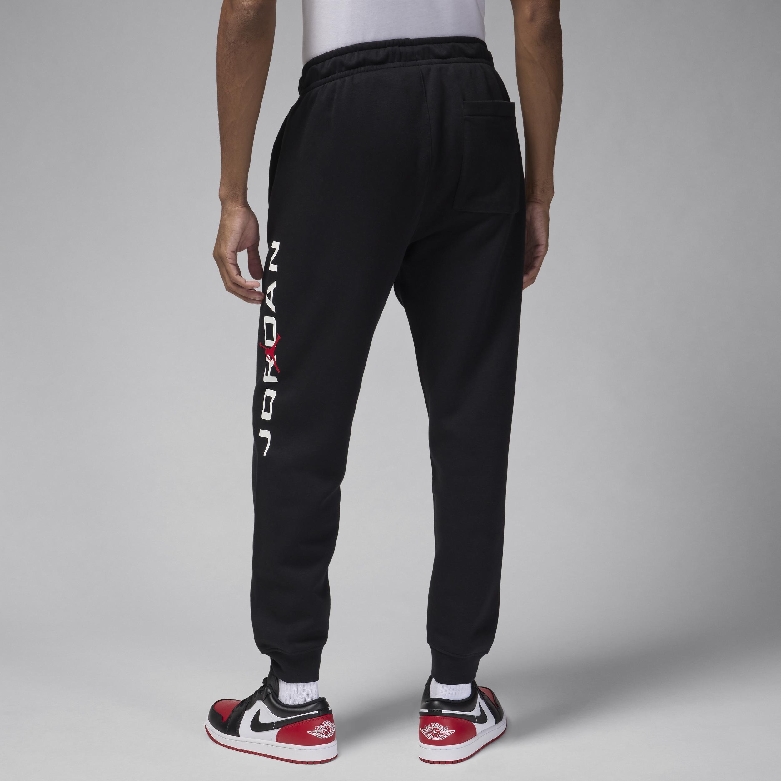 Mens Air Stretch Logo Fleece Jogger Sweatpants Product Image