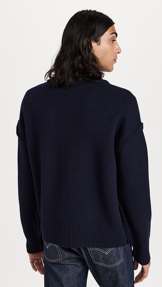 AMI Red ADC Cardigan | Shopbop Product Image