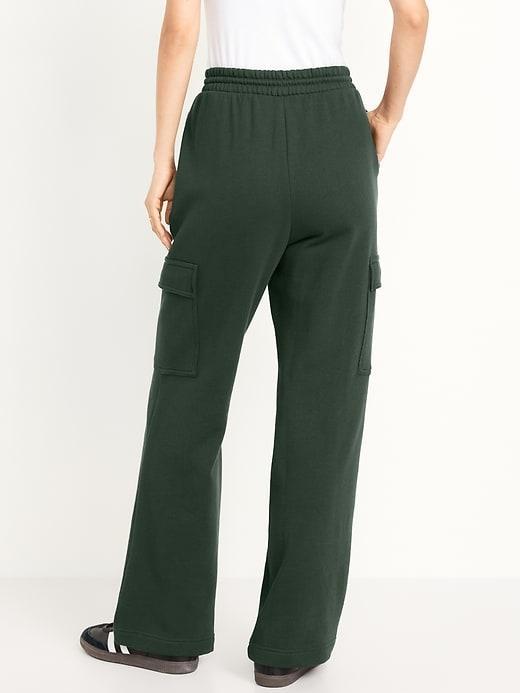 Extra High-Waisted SoComfy Cargo Sweatpants Product Image