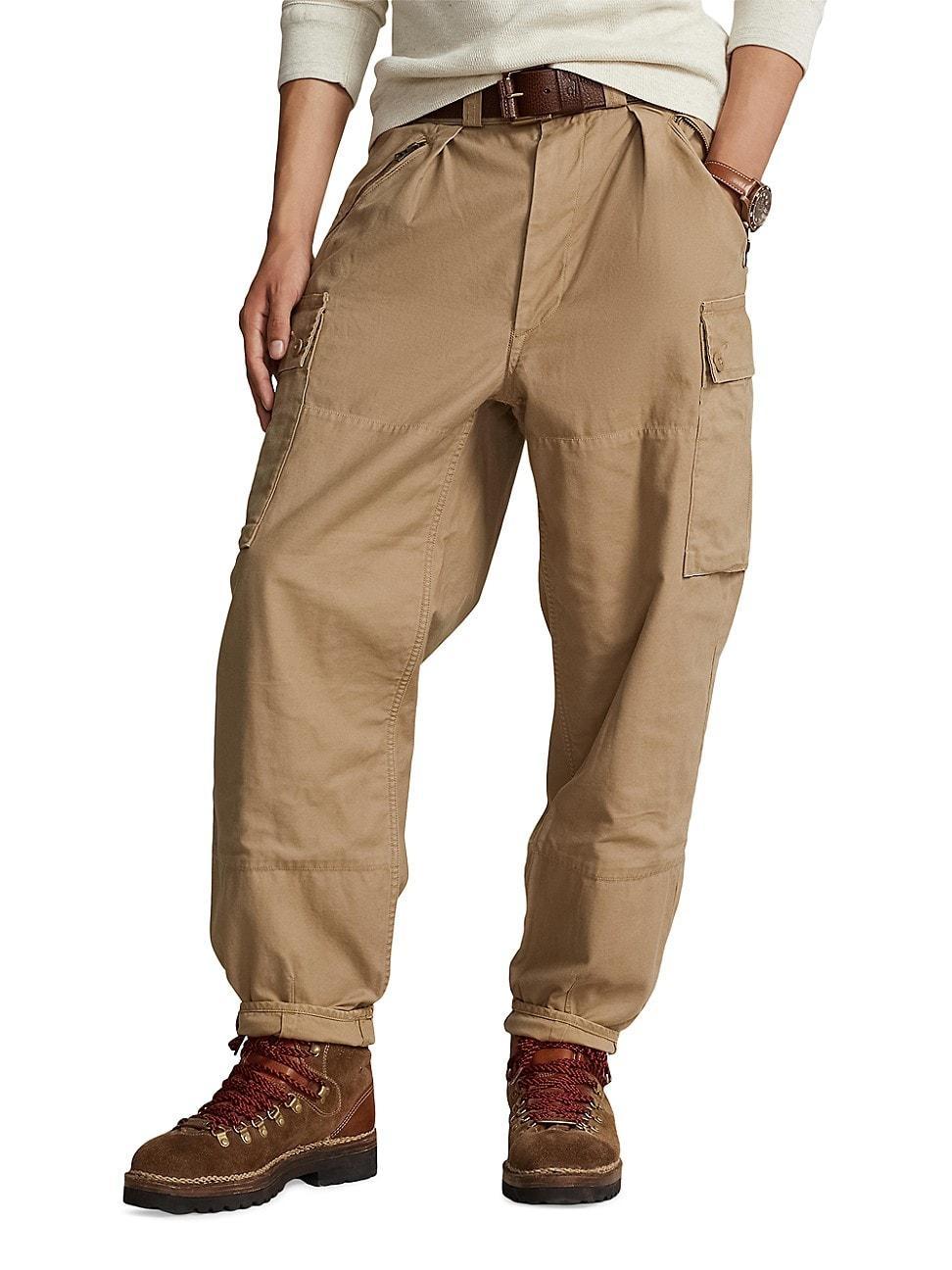 Mens Cotton Cargo Pants Product Image