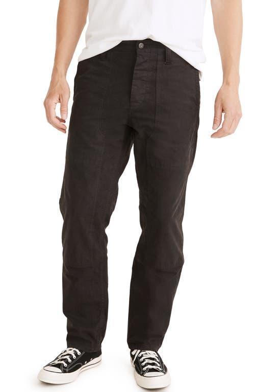 Madewell Mens Relaxed Straight Leg Workwear Pants Product Image