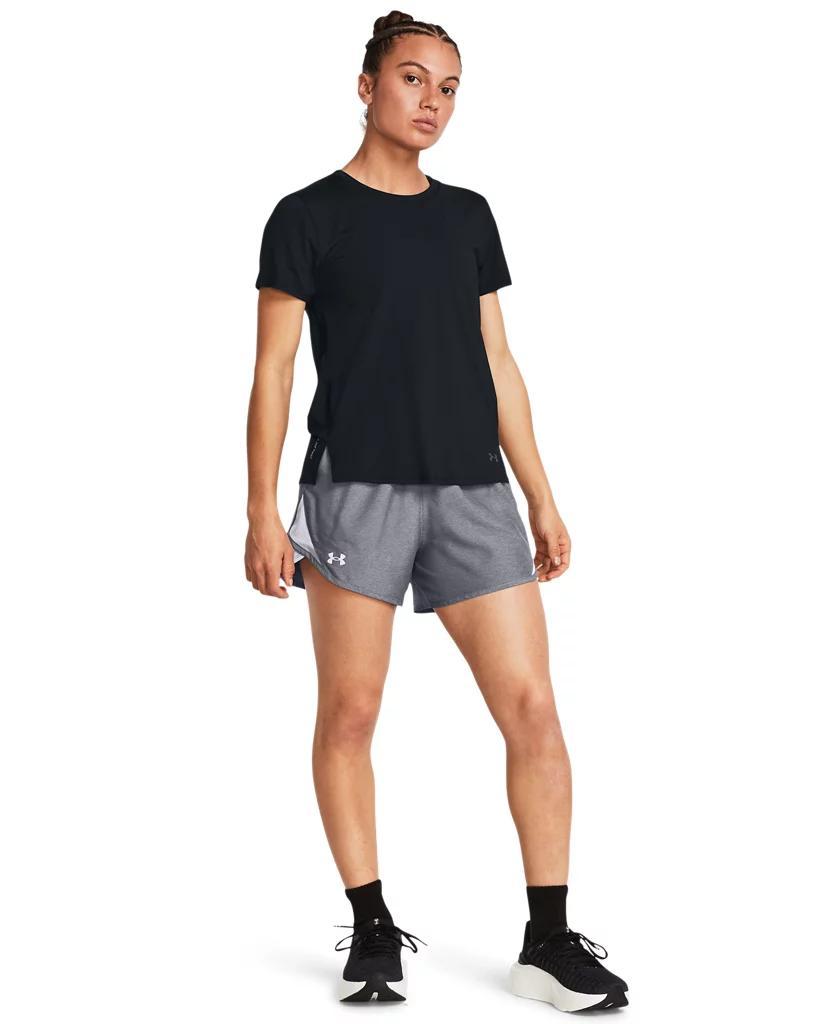 Womens UA Fly-By Heather 3 Shorts Product Image