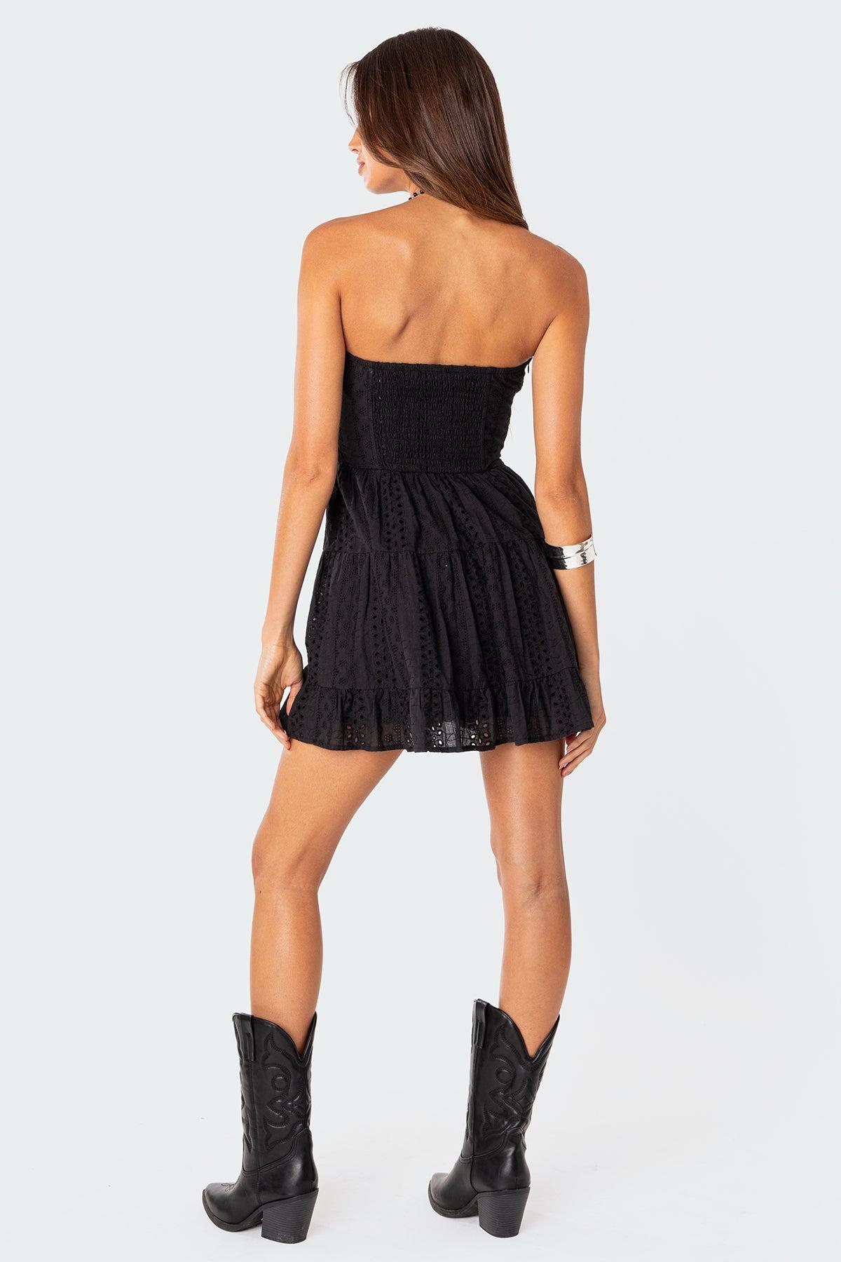 Liora Lacey Cotton Mini Dress Product Image