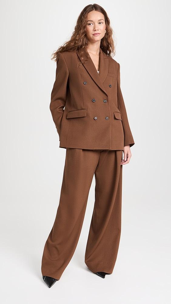 WARDROBE.NYC Low Rise Trouser | Shopbop Product Image