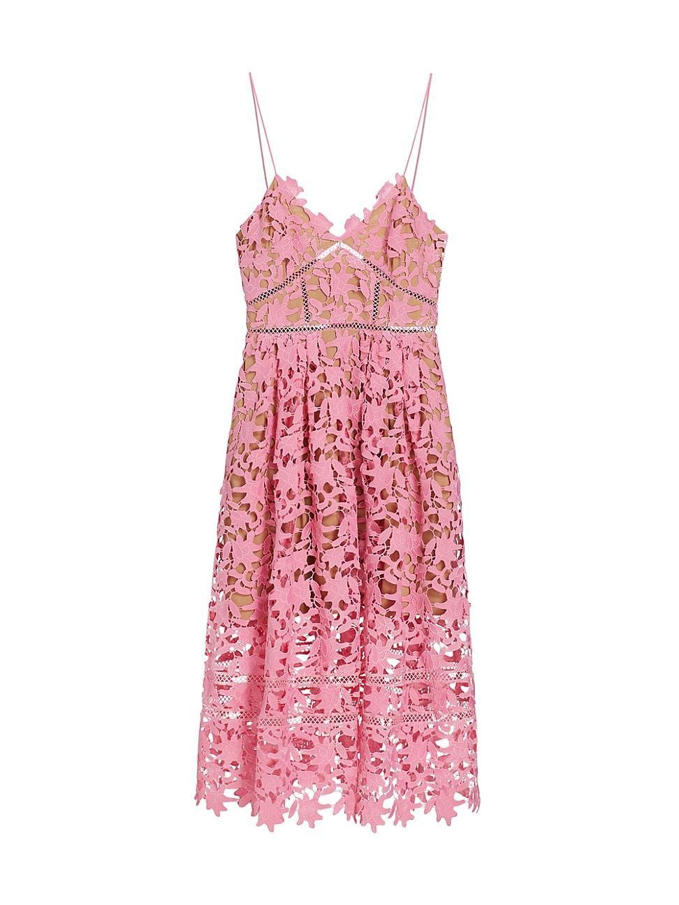 Womens Azaelea Lace Midi-Dress Product Image