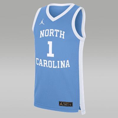 Men's North Carolina Tar Heels Replica Jordan Brand College Basketball Jersey Product Image